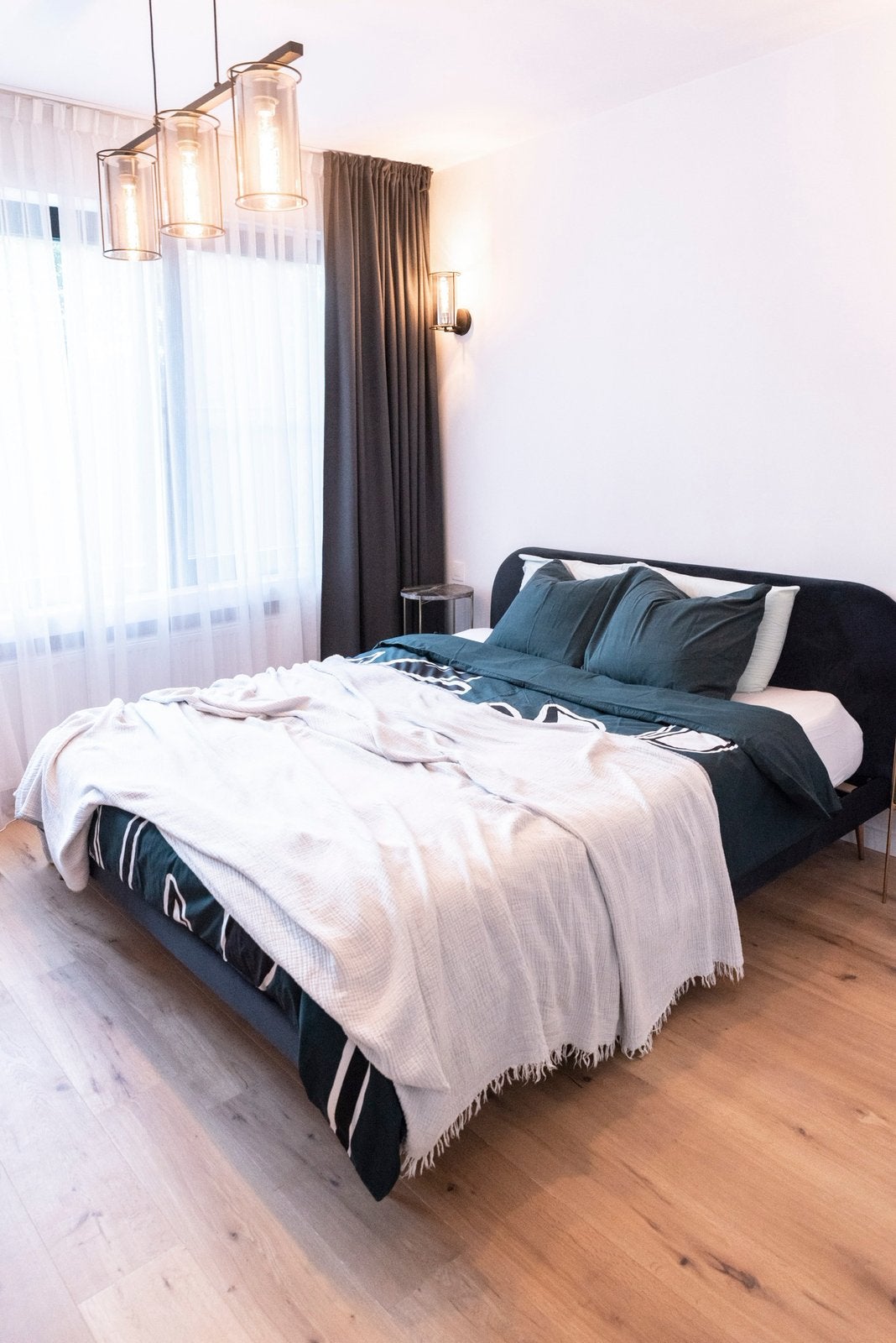 Bedframe, Enlèvement, Comme neuf, Bleu