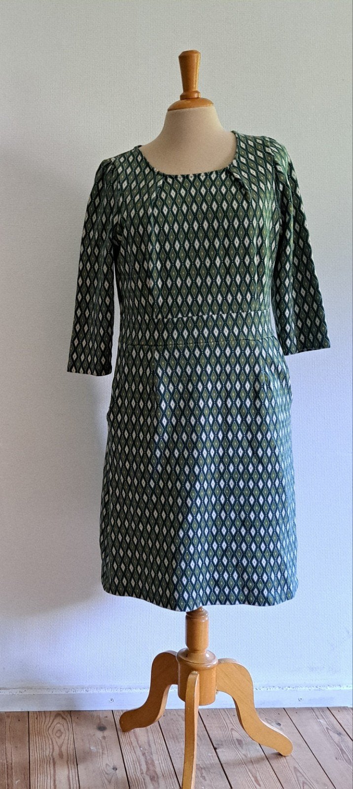 King Louie-> jurk, groen,kwaliteitsvolle stof., Kleding | Dames, Jurken, Ophalen, Groen