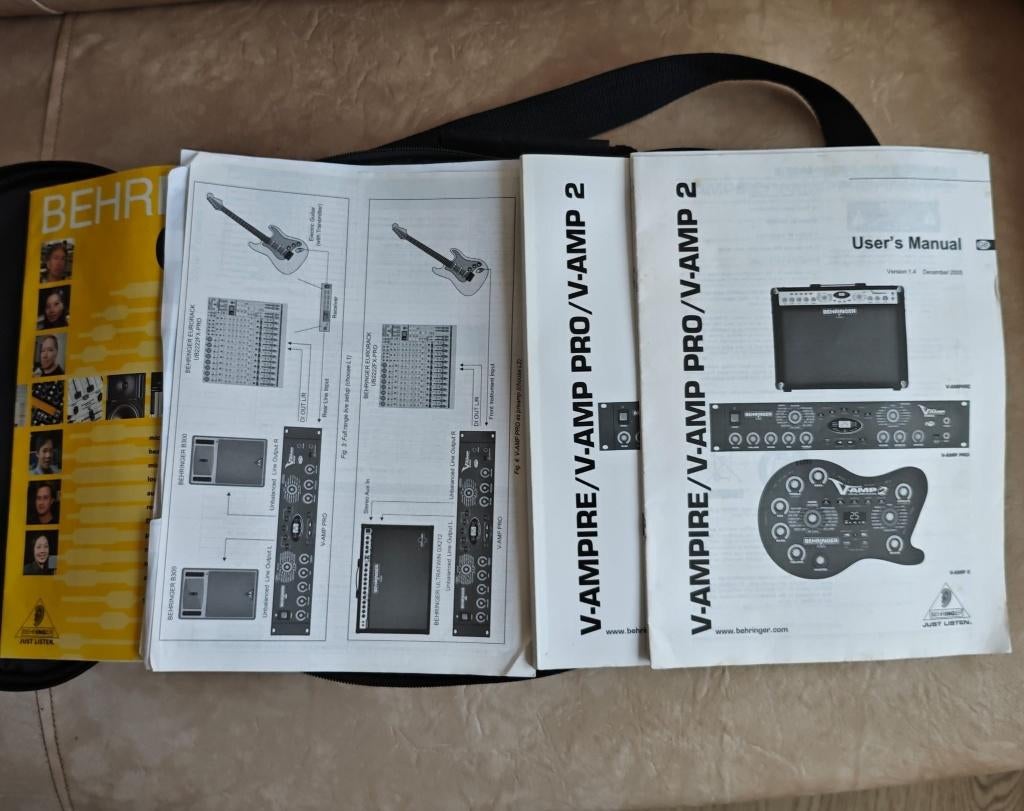 Behringer V-AMP 2, Muziek en Instrumenten, Ophalen, Gebruikt, Delay of Echo