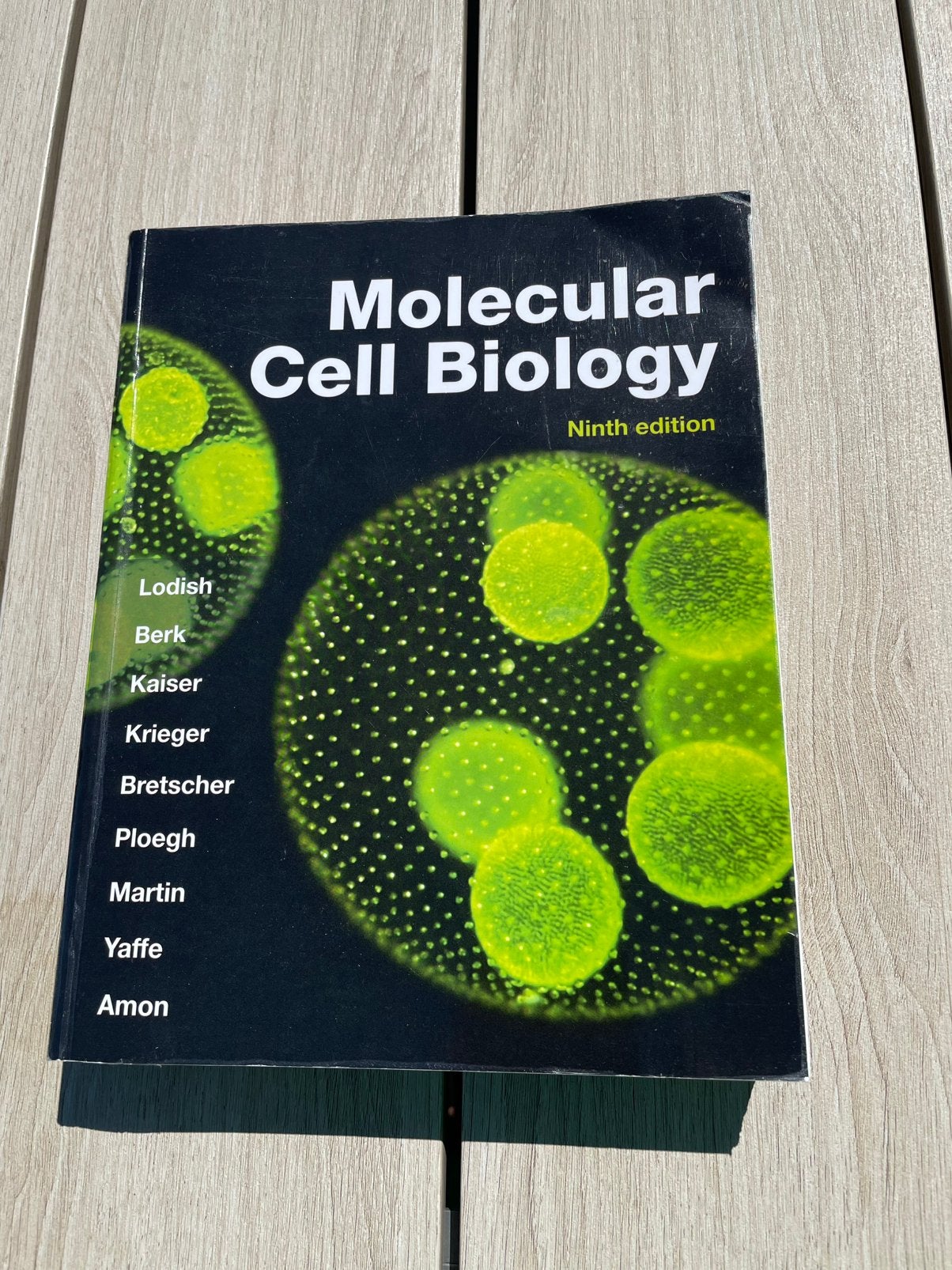 Molecular Cell biology 9th edition, Boeken, Ophalen, Zo goed als nieuw