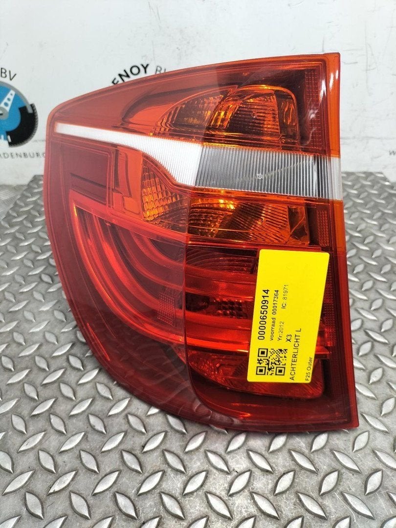 BMW X3 F25 xDrive20d High Exec.  ACHTERLICHT L 2012, Ophalen of Verzenden, Gebruikt, ARN erkend