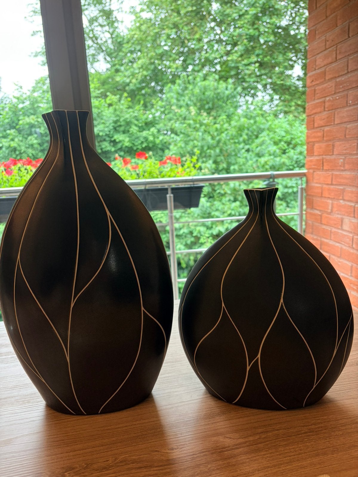 Vase gris, Maison & Meubles, Accessoires pour la Maison | Vases, Enlèvement, Comme neuf, Gris