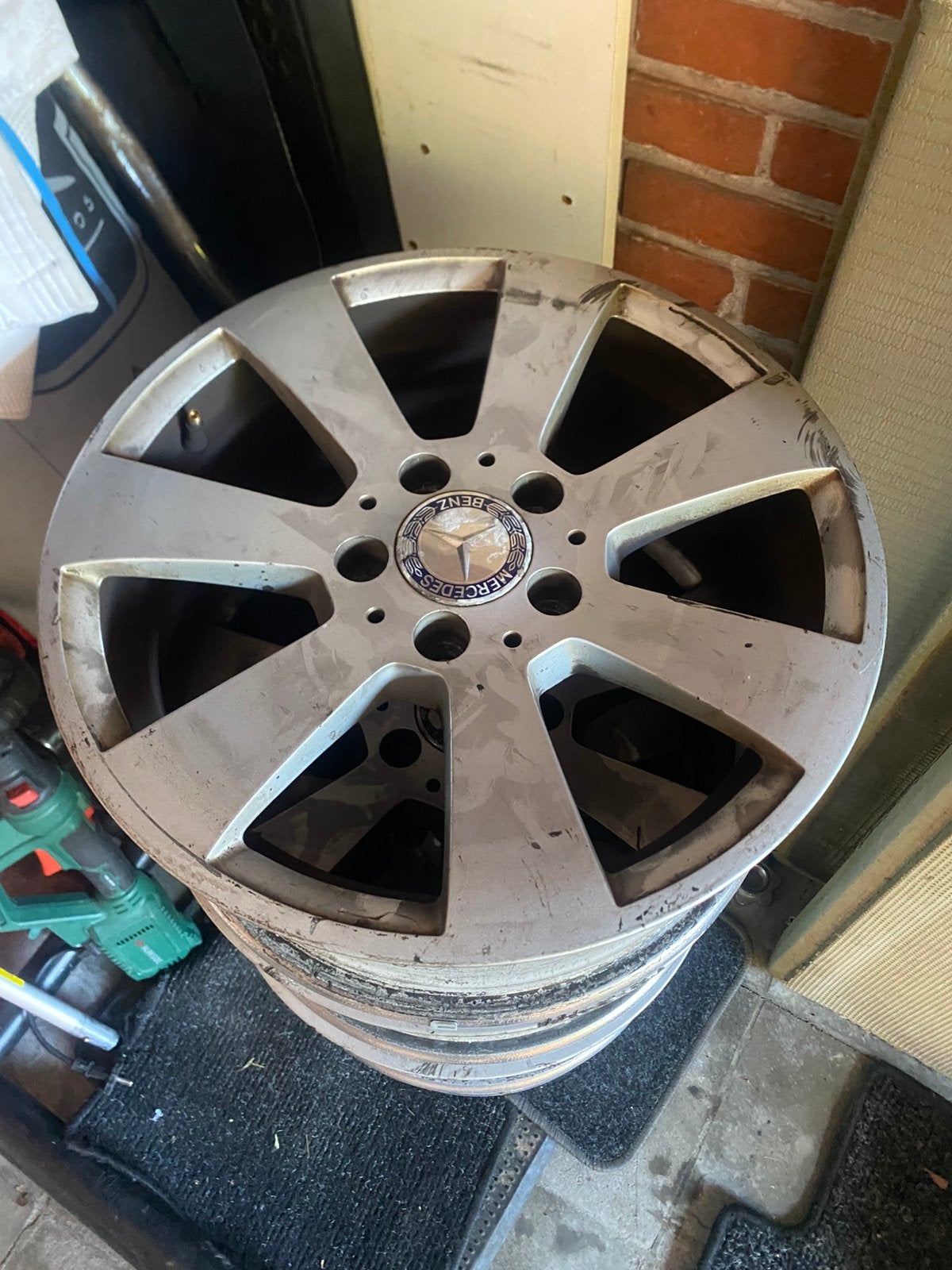 Jantes alliage mercedes en 16, Autos : Pièces & Accessoires, Pneus & Jantes, Enlèvement, 16 pouces, Jante(s)