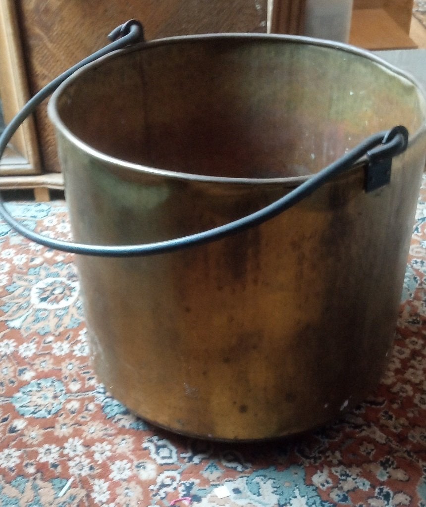 Koperen ketel 38cm diameter, Ophalen, Gebruikt