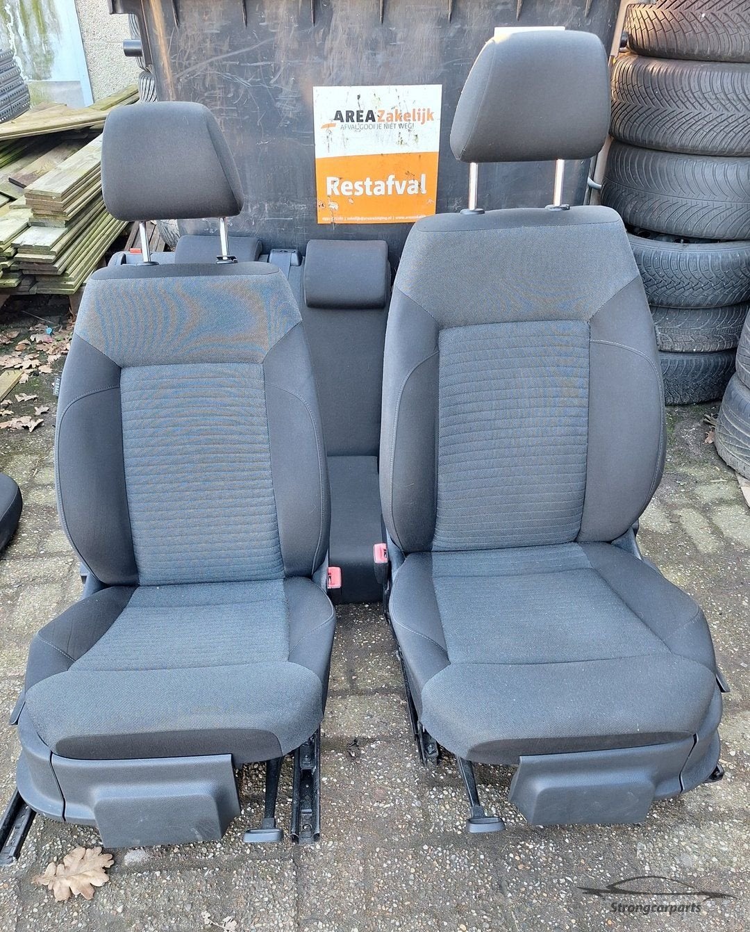Interieur VW Polo 6R 6C voorstoel L&R plus achterbank 5 deur, -, Volkswagen, -, Enlèvement