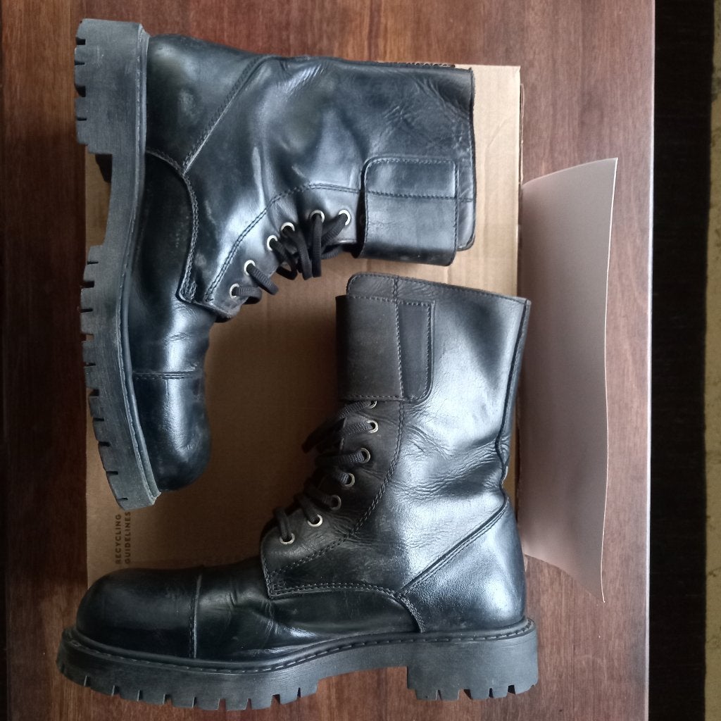Neuves Paratroop homme Leather italian 42, Kleding | Heren, Schoenen, Zwart, Nieuw, Wandelschoenen, Ophalen of Verzenden