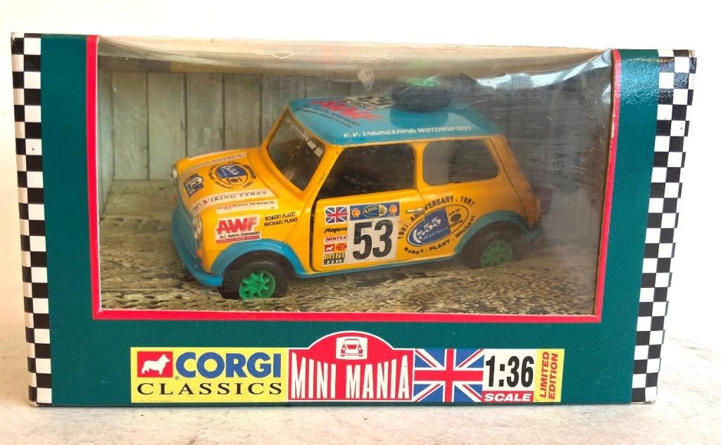 Kenya Safari Rally Mini Mini Mania 1:36 # 04421., Enlèvement ou Envoi, Comme neuf, Voiture