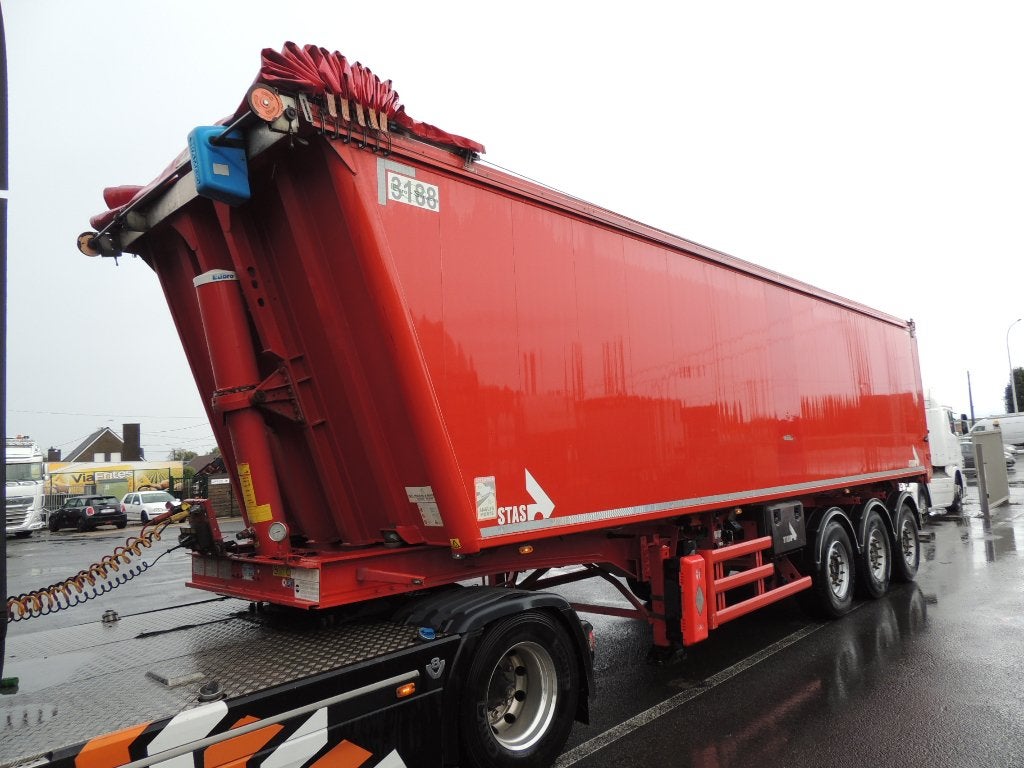oplegger kipper stas 52 cub 2021, Auto's, Bedrijf, 2 deurs, Aanhangers en Opleggers, Te koop