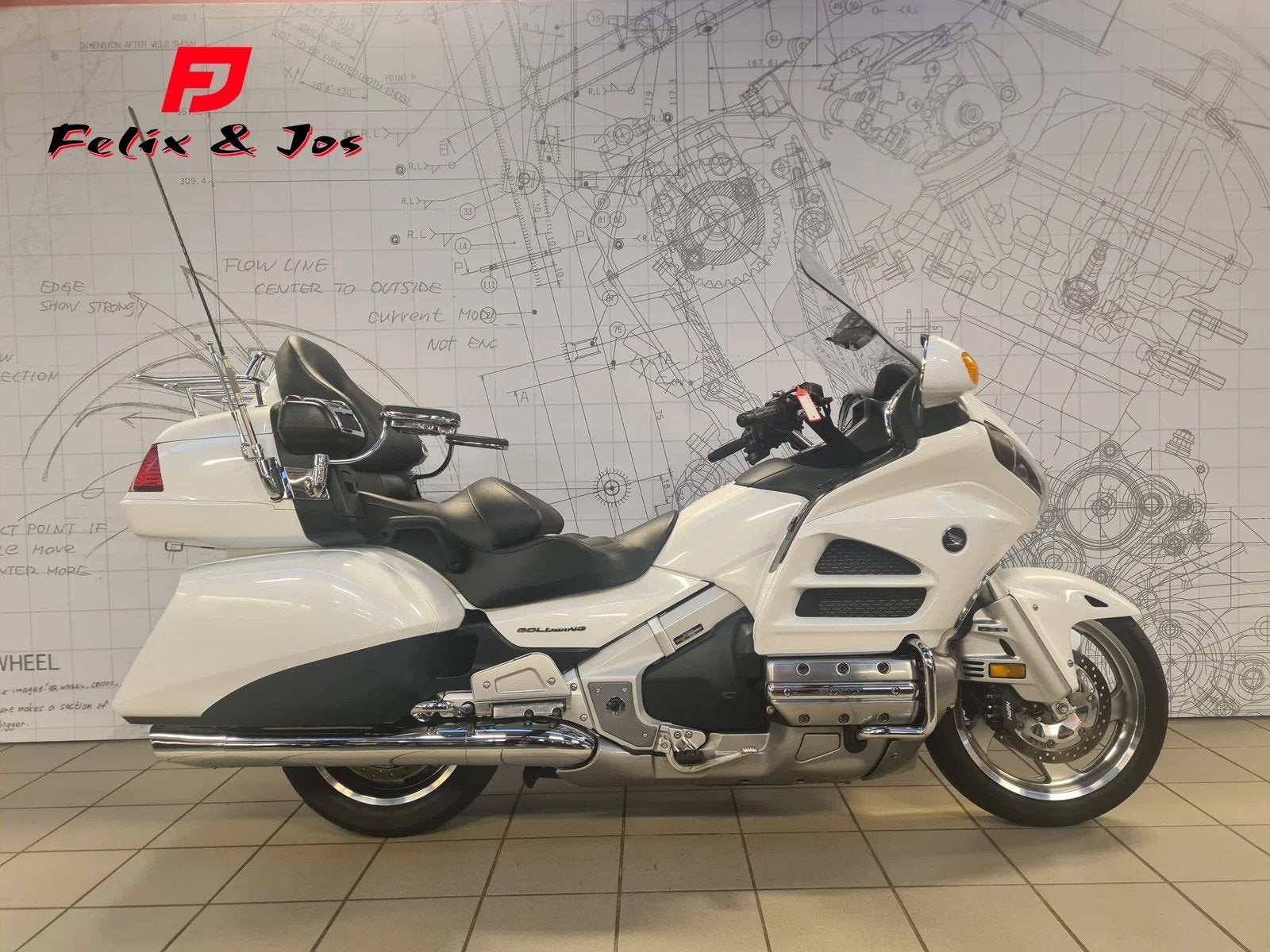Honda GL 1800 Goldwing (bj 2015), Meer dan 35 kW, Toermotor, Handgeschakeld, 1800 cc