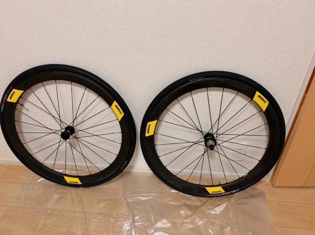 Roues en carbone MAVIC COSMIC SL45, Enlèvement ou Envoi, Carbone