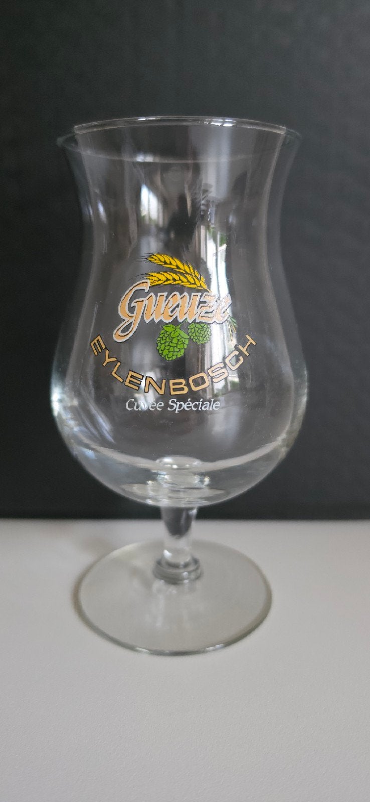 Bierglas Geuze, Verzamelen, Ophalen of Verzenden, Zo goed als nieuw, Glas of Glazen, Overige merken