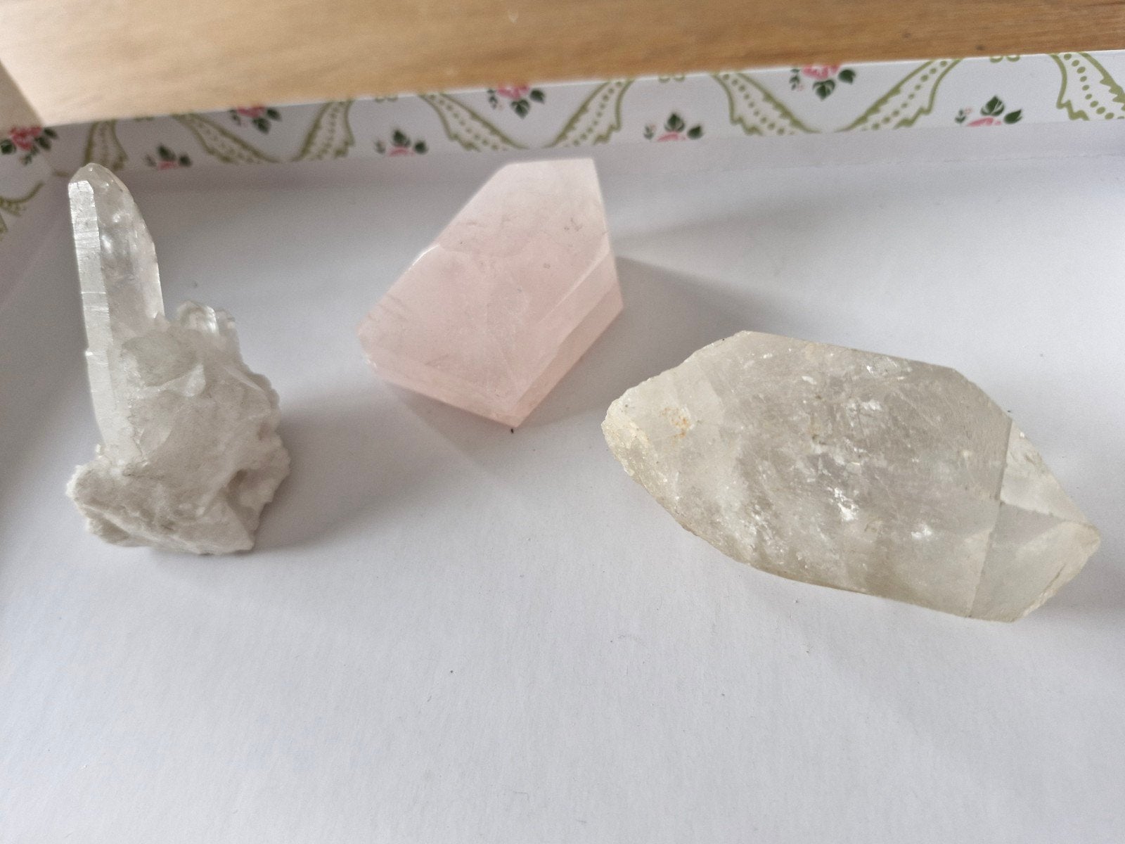 3 x kristal, Ophalen of Verzenden