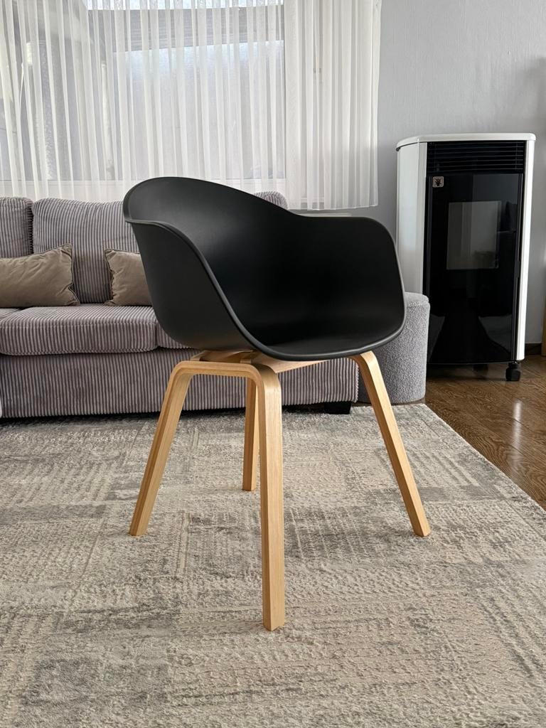 6 eetkamerstoelen, Huis en Inrichting, Stoelen, Zwart, Zo goed als nieuw, Vijf, Zes of meer stoelen, Ophalen