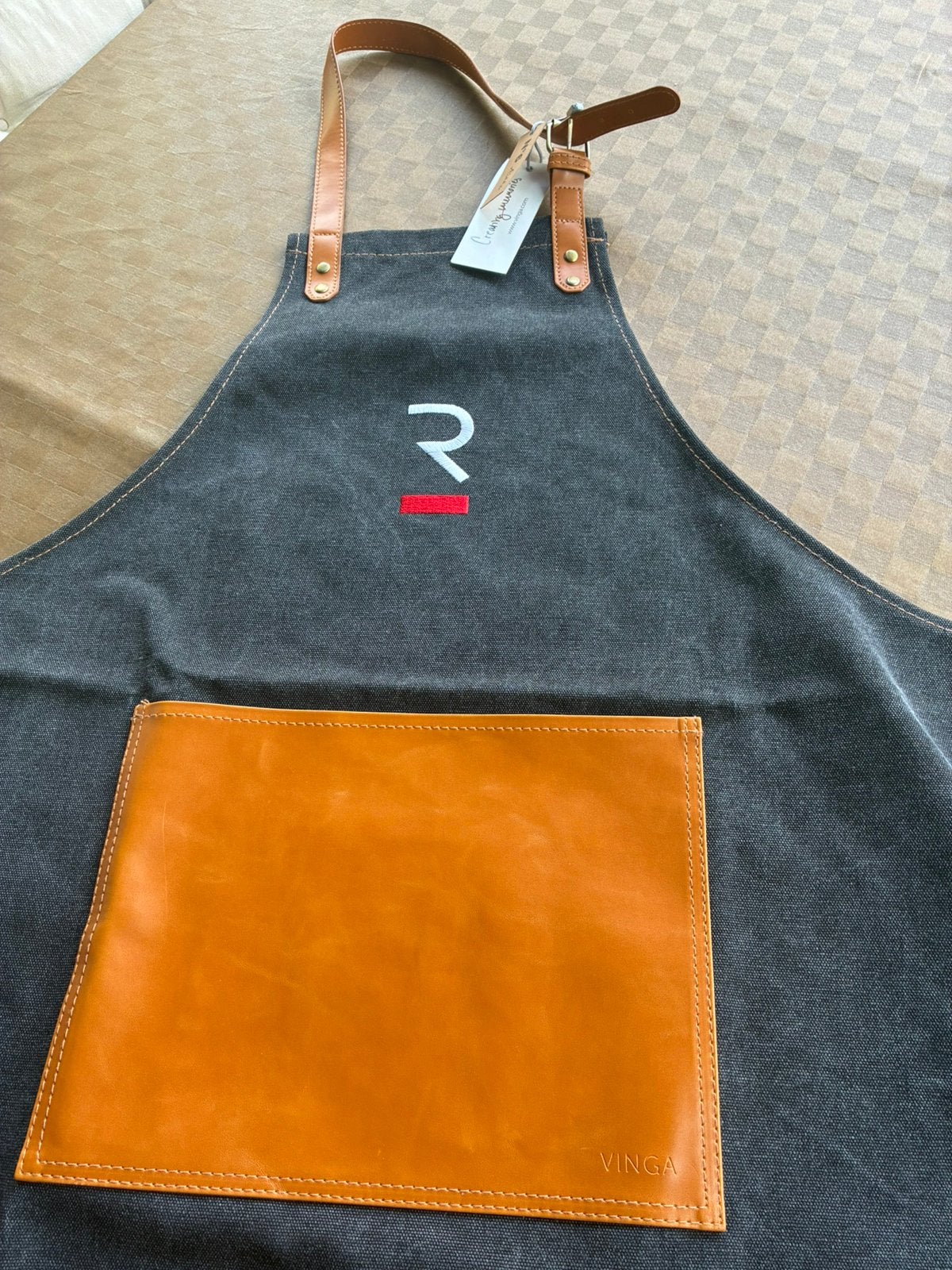 Schort Vinga Asado canvas katoen stevige werk/hobby/BBQ, Enlèvement, Neuf