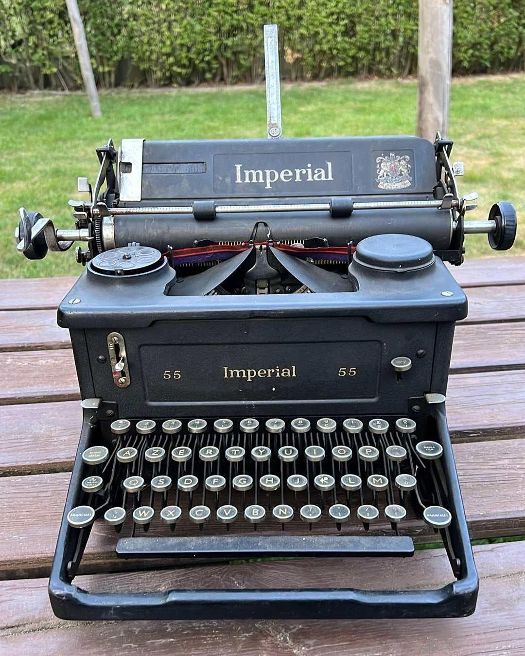 Imperial 55 schrijfmachine typmachine, Diversen, Typemachines, Gebruikt, Ophalen
