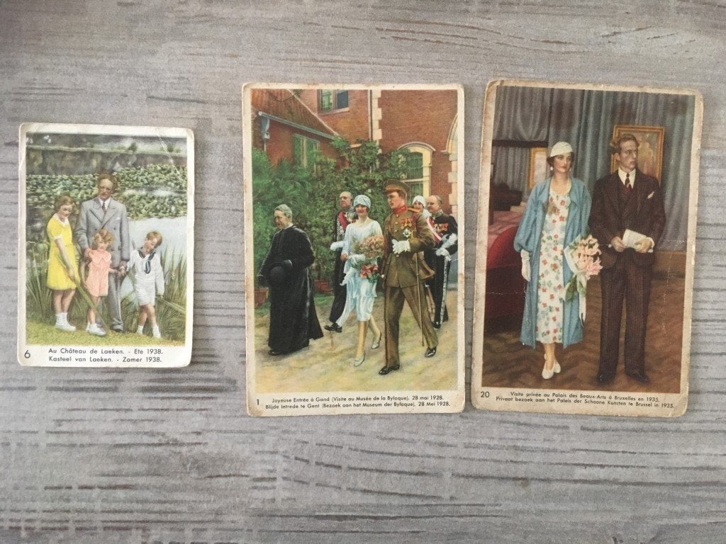 Chromo côte d’or - koningin astrid - onze prinsen, Ophalen of Verzenden