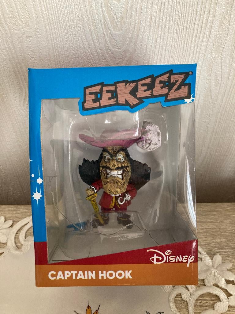 Disney eekeez - captain hook ( kapitein haak - peter pan ), Ophalen of Verzenden, Peter Pan of Pinokkio, Nieuw, Beeldje of Figuurtje