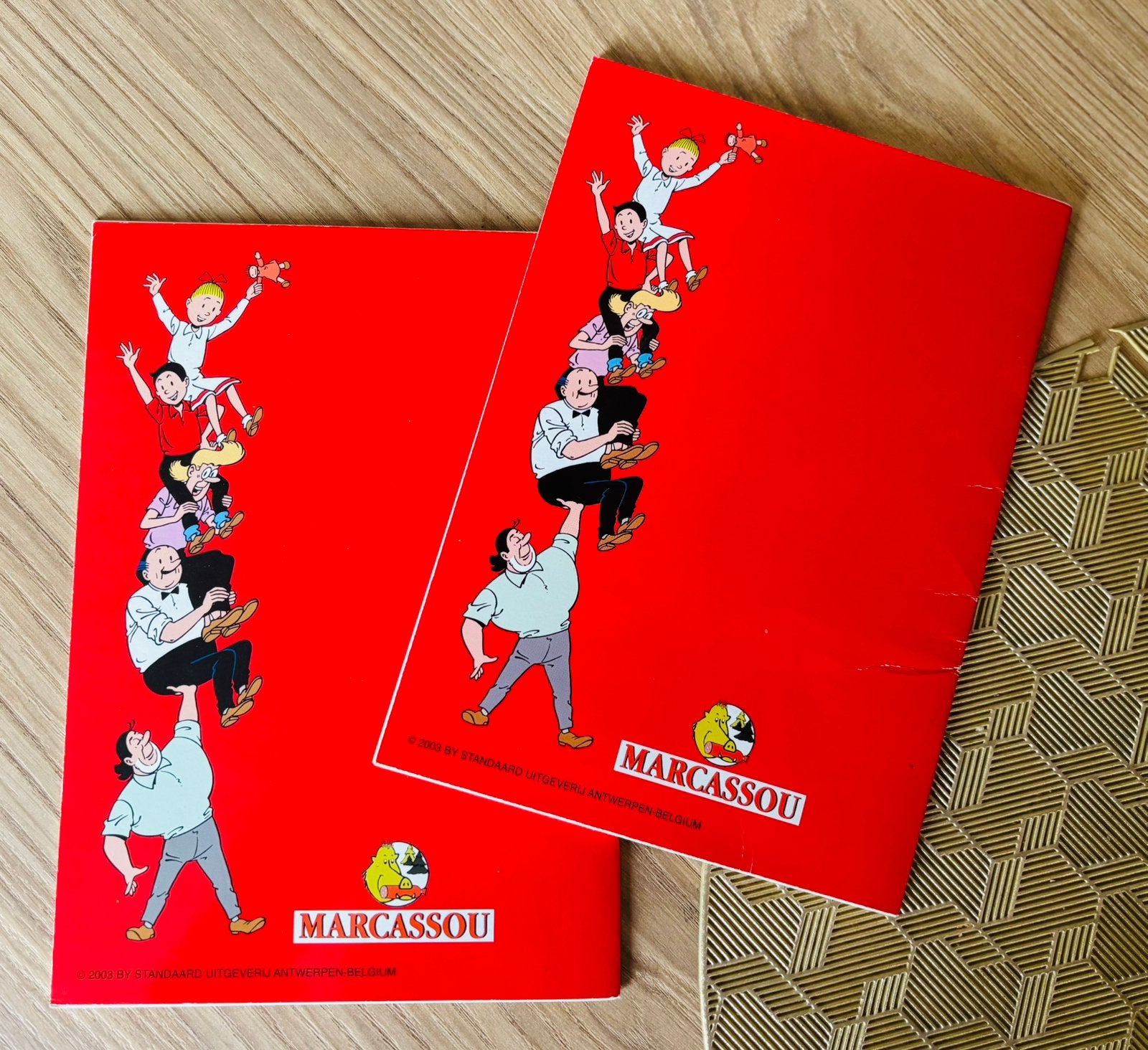 Suske & Wiske - Marcassou Reclame uitgave 2003, Meerdere stripboeken, Ophalen of Verzenden, Gelezen