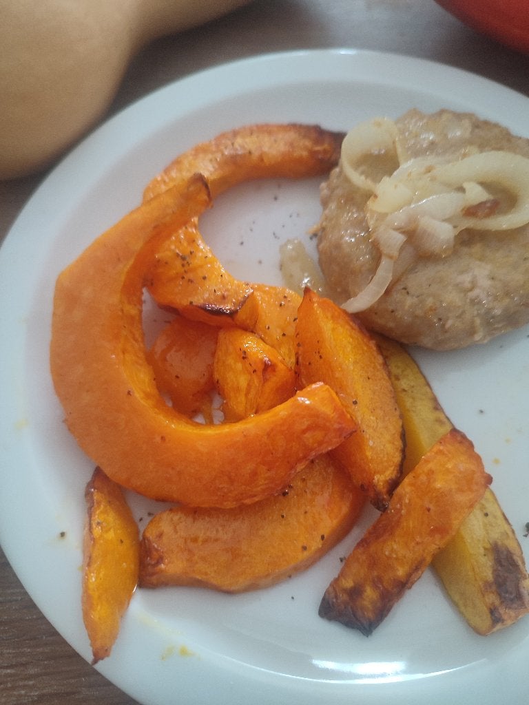 Verse pompoen frieten, Ophalen