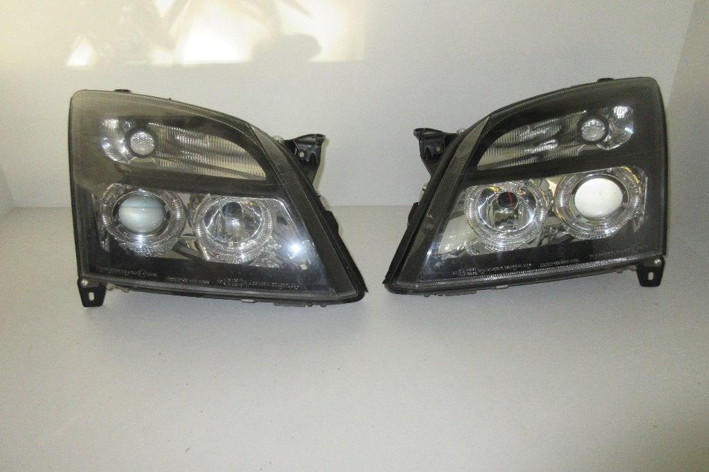Koplampen ANGELEYES OPEL VECTRA C, PRE-phaselift, Ophalen of Verzenden, Gebruikt, Opel