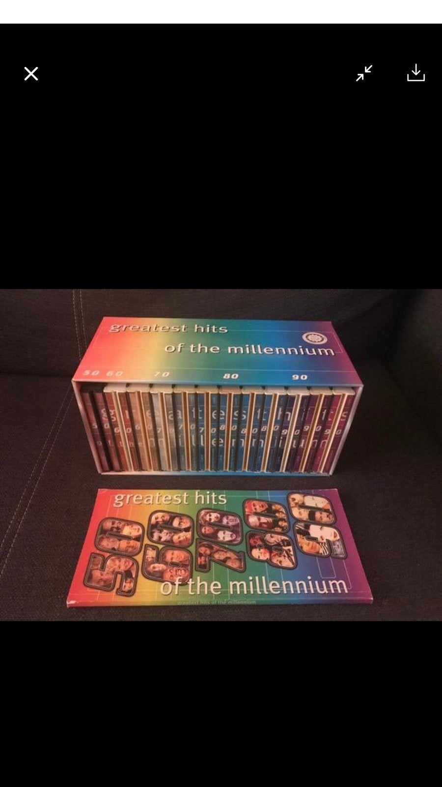 CD Box greatest hits of the Millennium (Editie 1999), Collections, Collections complètes & Collections, Enlèvement ou Envoi