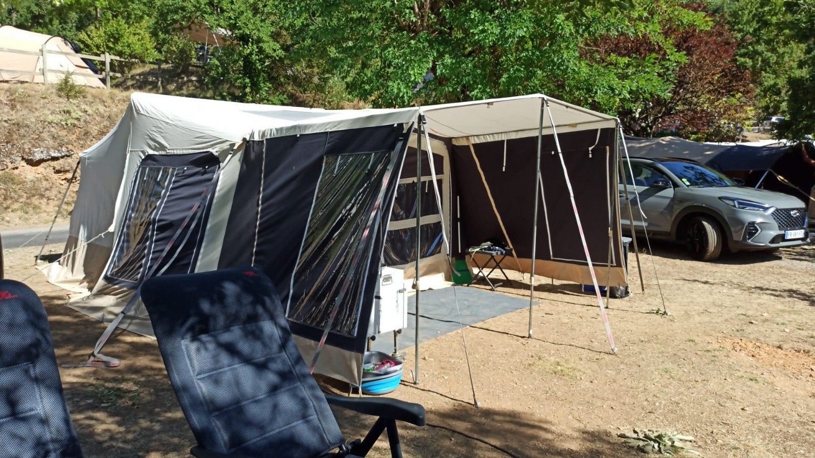 Trigano Odyssee GL Vouwwagen (2014) incl gastencabines, Caravans en Kamperen, Vouwwagens, Ophalen, Trigano