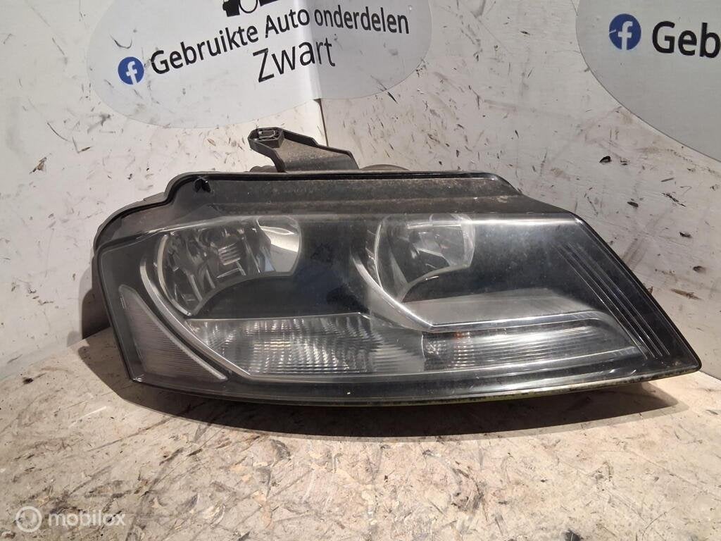 Koplamp RV Audi A3 8P 1.4 TFSI ('03-'12) 8P0941004AJ, Auto-onderdelen, Audi, Gebruikt, Audi, Ophalen of Verzenden