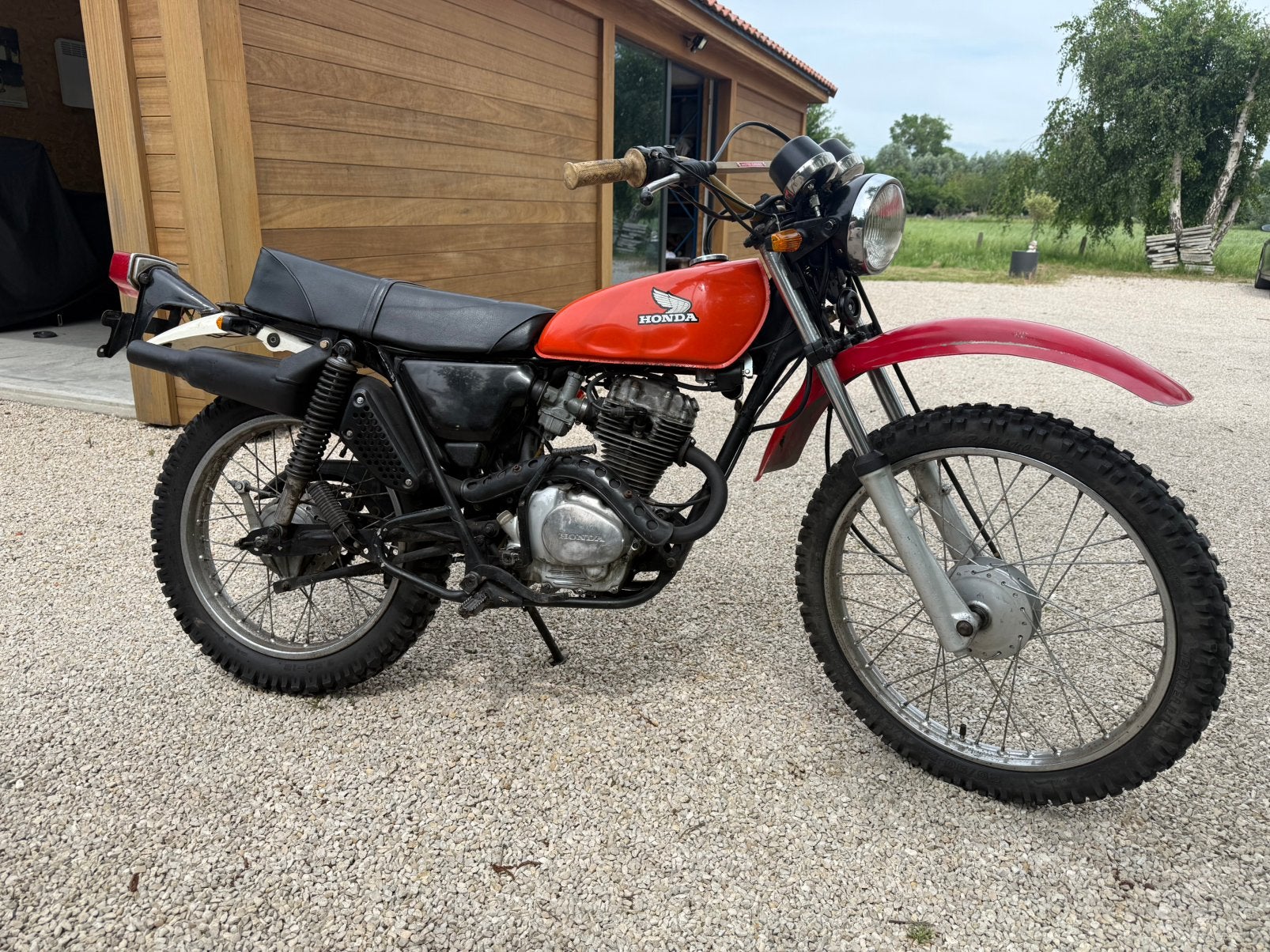 Honda XL125, Motoren, Motoren | Honda, Particulier, Enduro, 11 kW of minder, 1 cilinder, Minimaal motorrijbewijs A1, Handgeschakeld