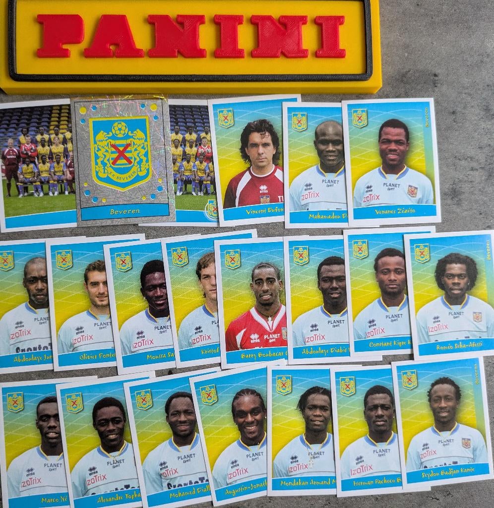 Panini football 2006 21X BEVEREN voetbal stickers, Verzenden, Nieuw