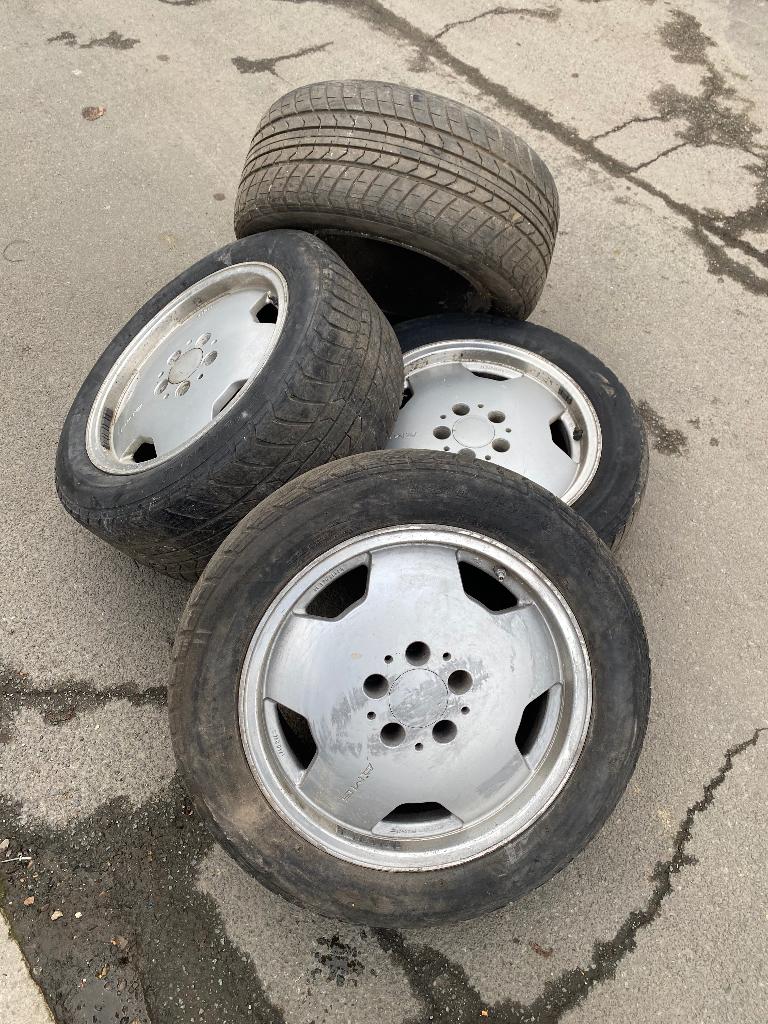16 inch AMG-wielen, Ophalen, Velg(en)
