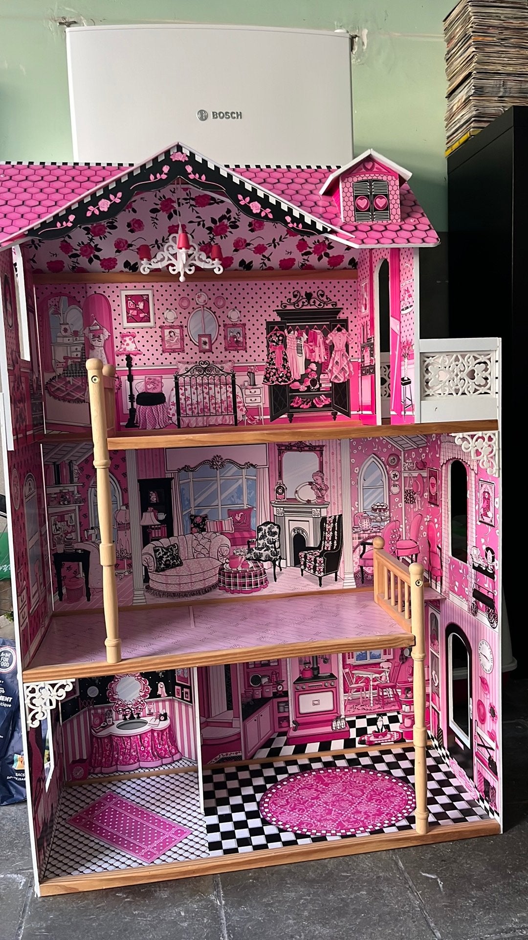 poppenhuis, Ophalen, Zo goed als nieuw, Poppenhuis