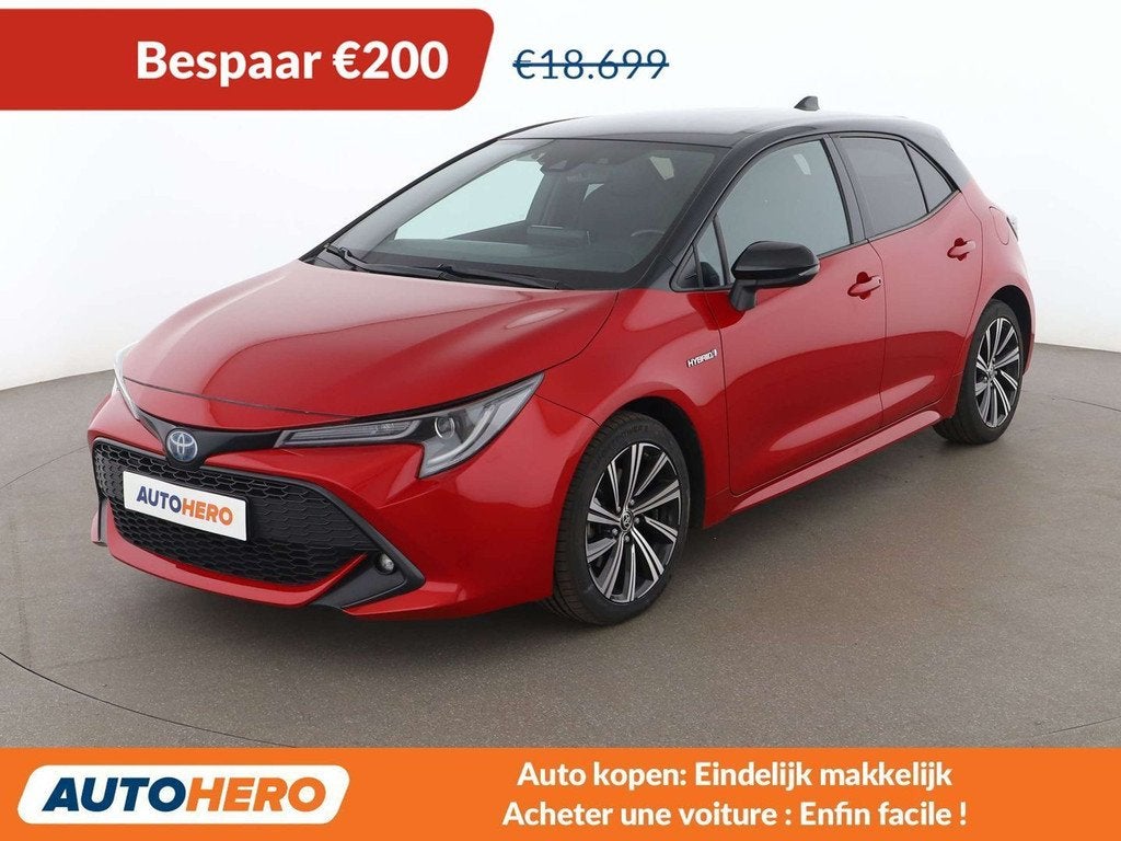 Toyota Corolla 2.0 Hybrid Style (automatique), Autos, Toyota, Rouge, Achat, 135 kW, Corolla