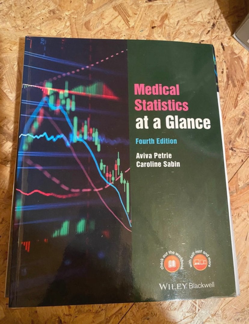 Medical statistics at a glance 4th edition, Ophalen, Zo goed als nieuw, Hoger Onderwijs