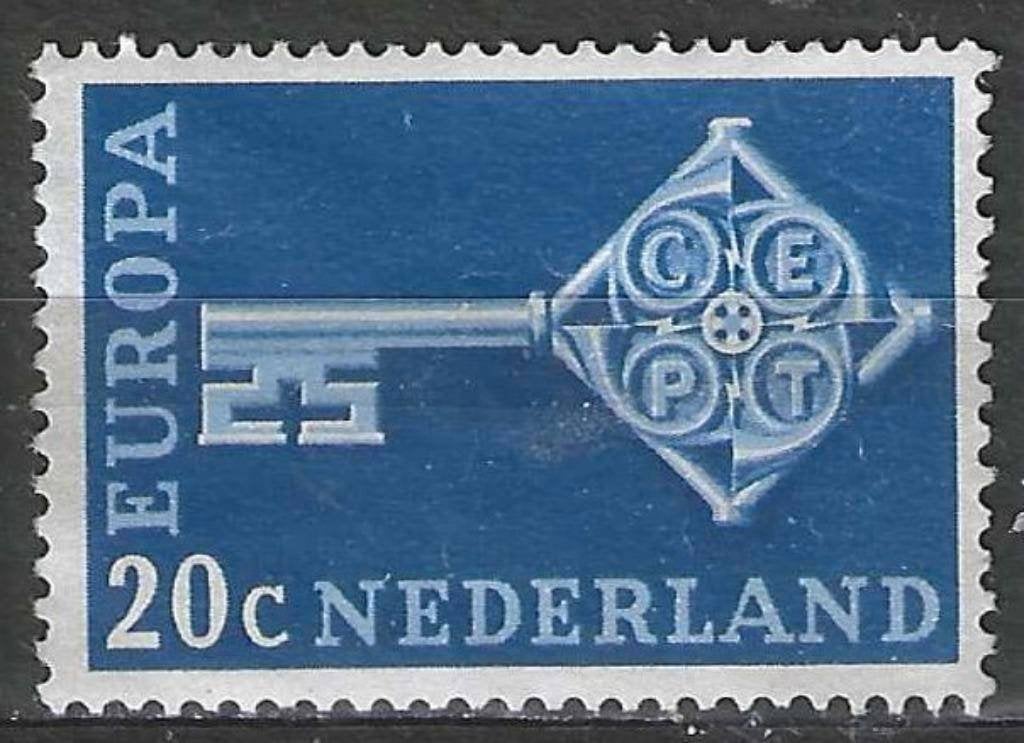 Nederland 1968 - Yvert 871 - Europa (ZG), Postzegels en Munten, Verzenden, Postfris