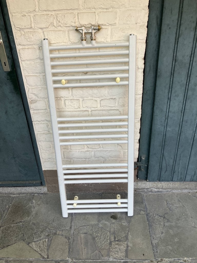 Witte handdoekdroger/radiator, Ophalen, Gebruikt, Radiator, Minder dan 60 cm