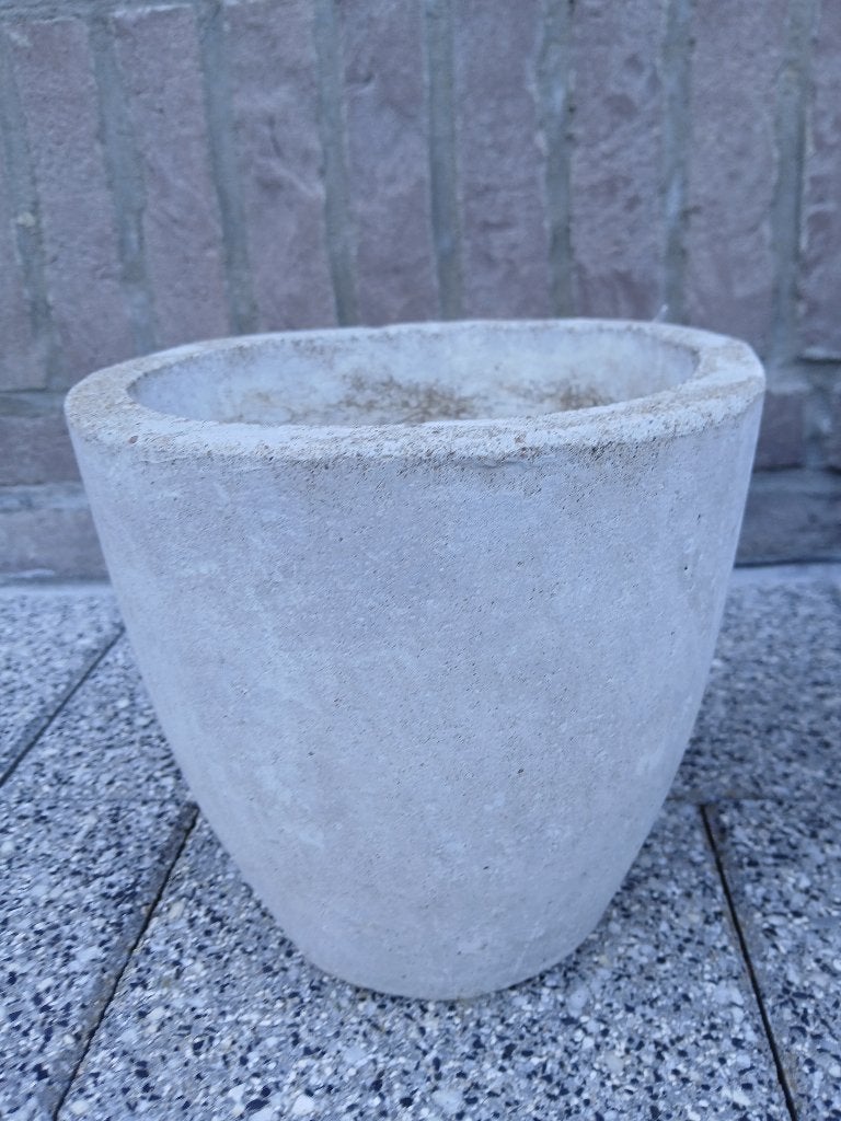 Betonnen bloempotten 2stuks, Ophalen, Gebruikt, Minder dan 40 cm, Binnen