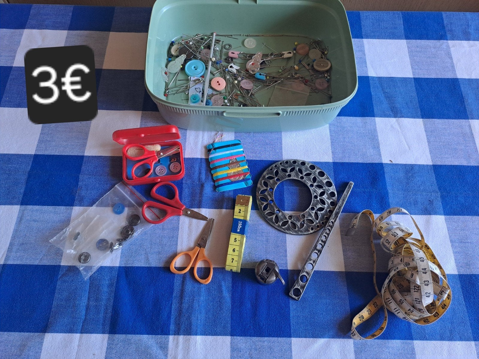 naaigerief, Ophalen