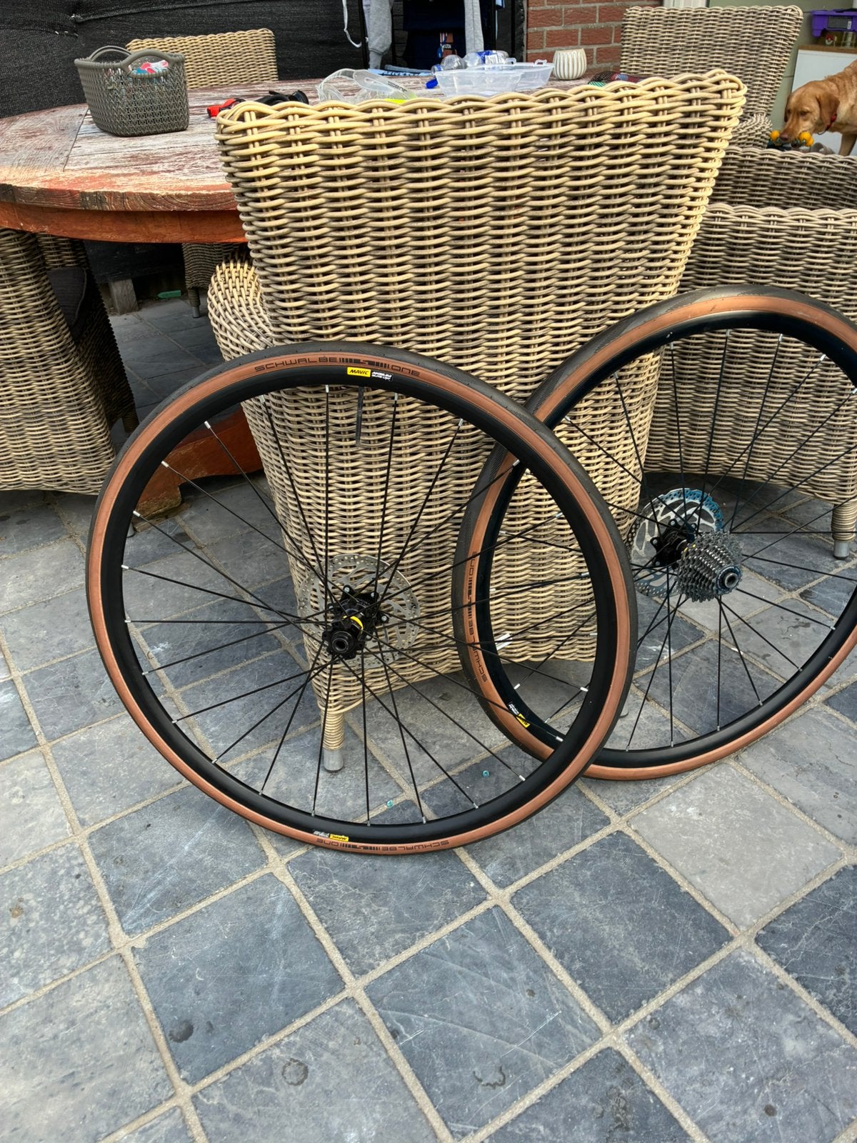 Mavic aksium ust elite disc, Fietsen en Brommers, Fietsonderdelen, Ophalen of Verzenden, Zo goed als nieuw