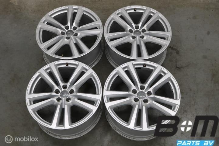 ORIGINEEL! 20 inch velgen Audi Q7 4M! 4M0601025H, Auto-onderdelen, Gebruikt, Velg(en)