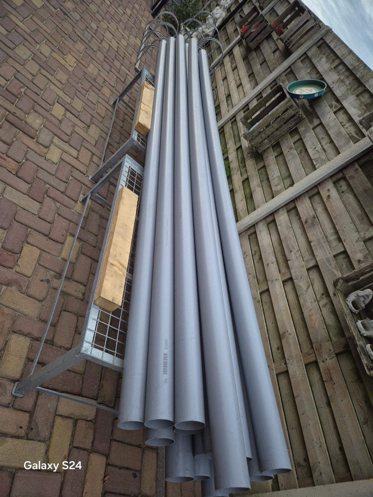 pvc buizen, Doe-het-zelf en Bouw, Ophalen, PVC, Nieuw, 4 tot 6 meter