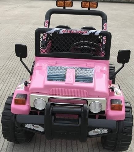 Jeep Adventure, 2 persoons 12V met afstandsbediening - Kleur, Ophalen of Verzenden, Nieuw