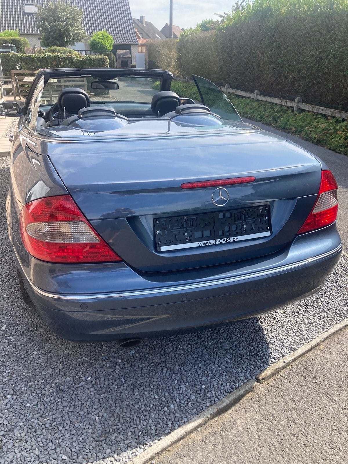Mercedes CLK cabrio 200 avangaerde automaat compressor., Auto's, Automaat, 4 zetels, Zwart, 4 cilinders