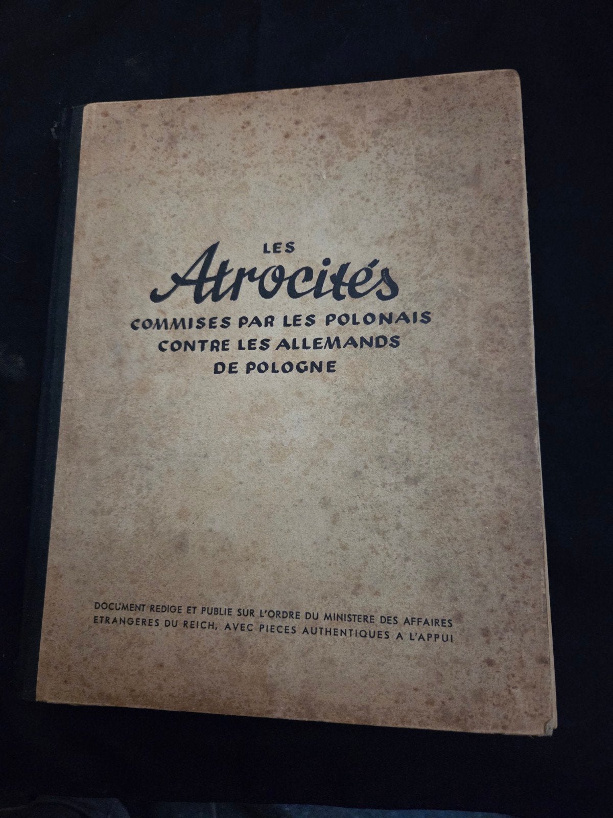 Livre propagande 1940 ww2