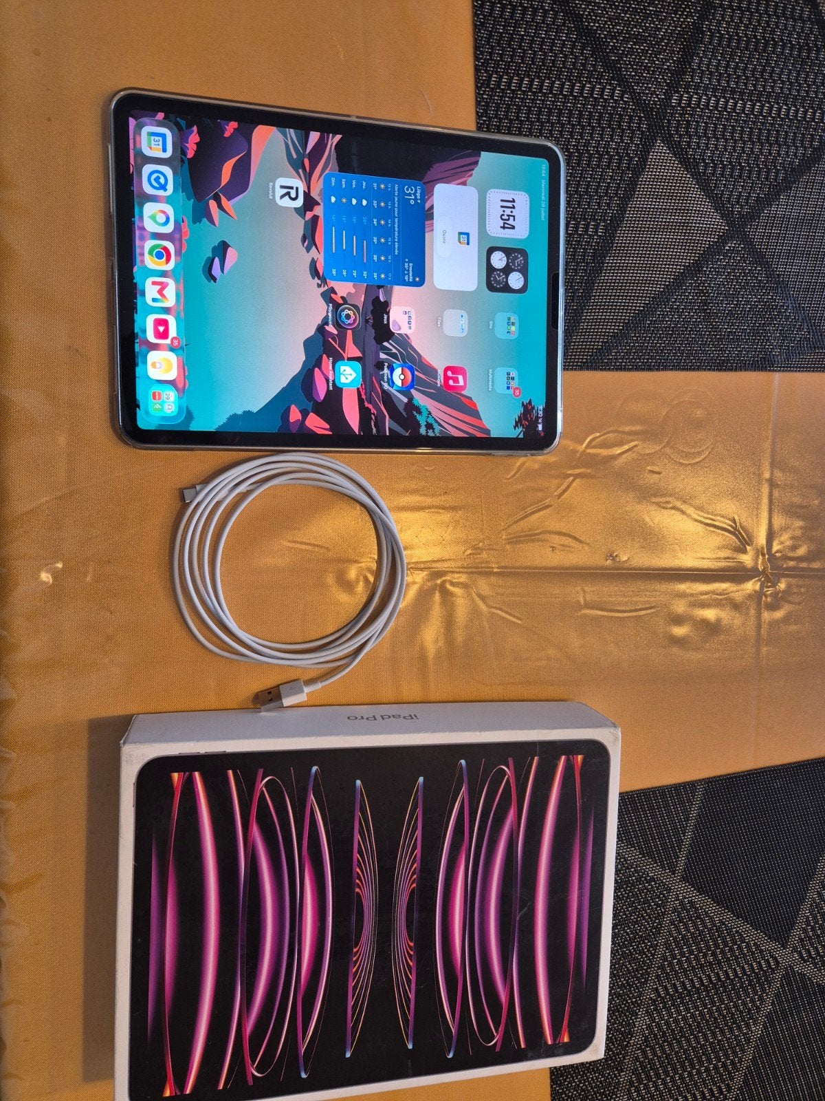 Apple iPad Pro (4th generation) 11" 128go, Autres modèles, Gris, 10 pouces, Enlèvement