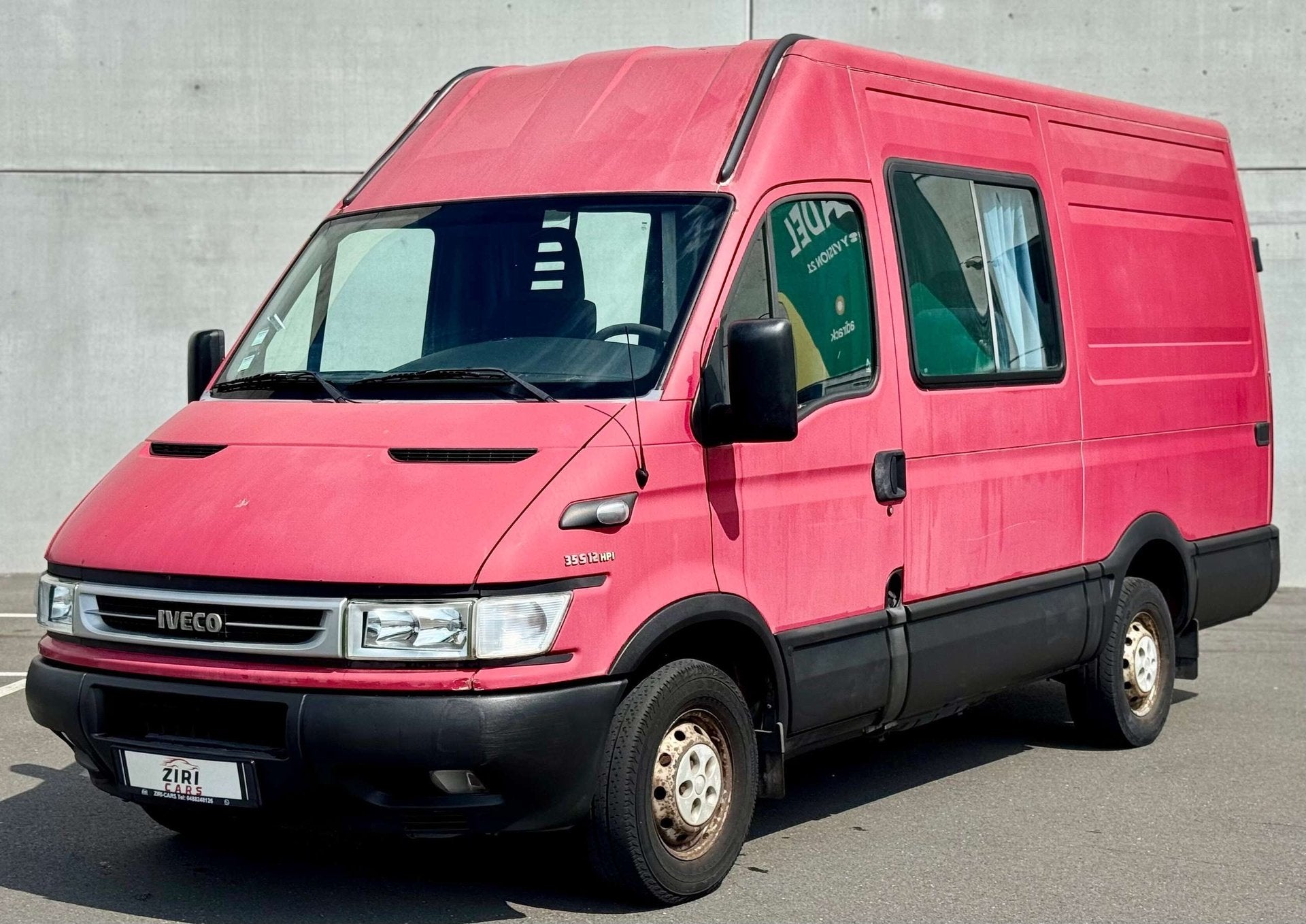 Iveco Daily Daily 2.3 Turbo HPI semi-vitrato / Dubbel cabine, Auto's, Automaat, 2286 cc, Gebruikt, 4 cilinders