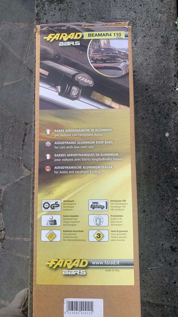 Dakdrager Farad Beamar4 110cm Alu Aero, Enlèvement, Comme neuf