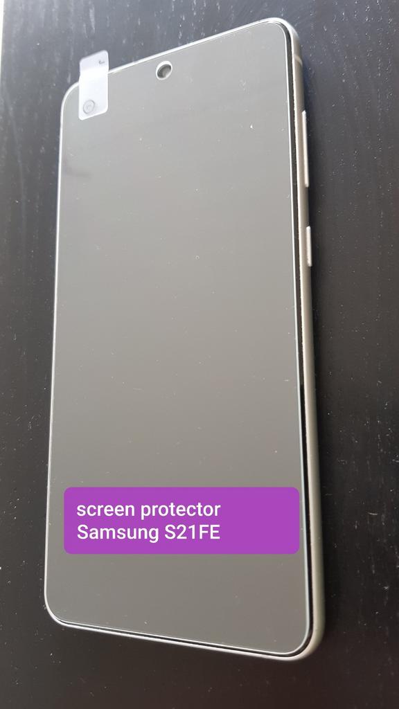 2 NIEUWE schermbeschermers (Samsung S21FE), Verzenden, Nieuw, Overige modellen, Screenprotector