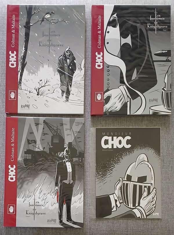 BD 3 TT de Choc de Maltaite et Colman Neuf Tirages de tête, Neuf, Plusieurs BD, Enlèvement ou Envoi, Maltaite Colman