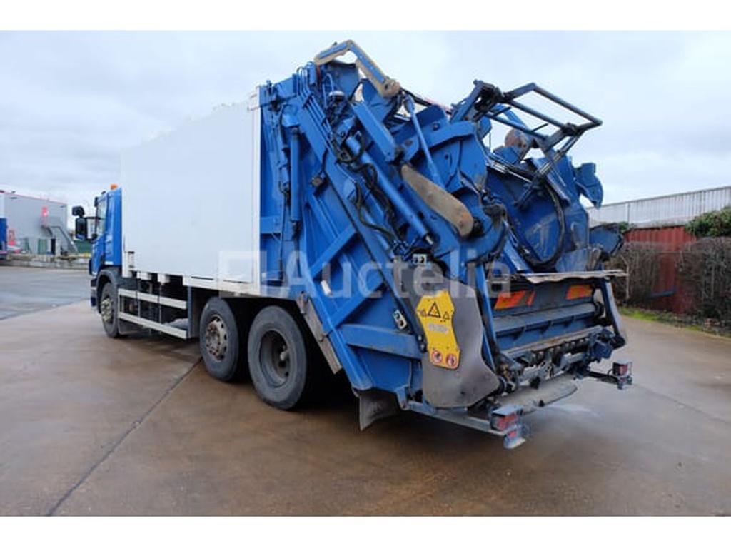 REF:1304 - Camion poubelle Scania PRT (P380) (2011-326.531 k, Achat, Autres carburants, TVA déductible, Scania