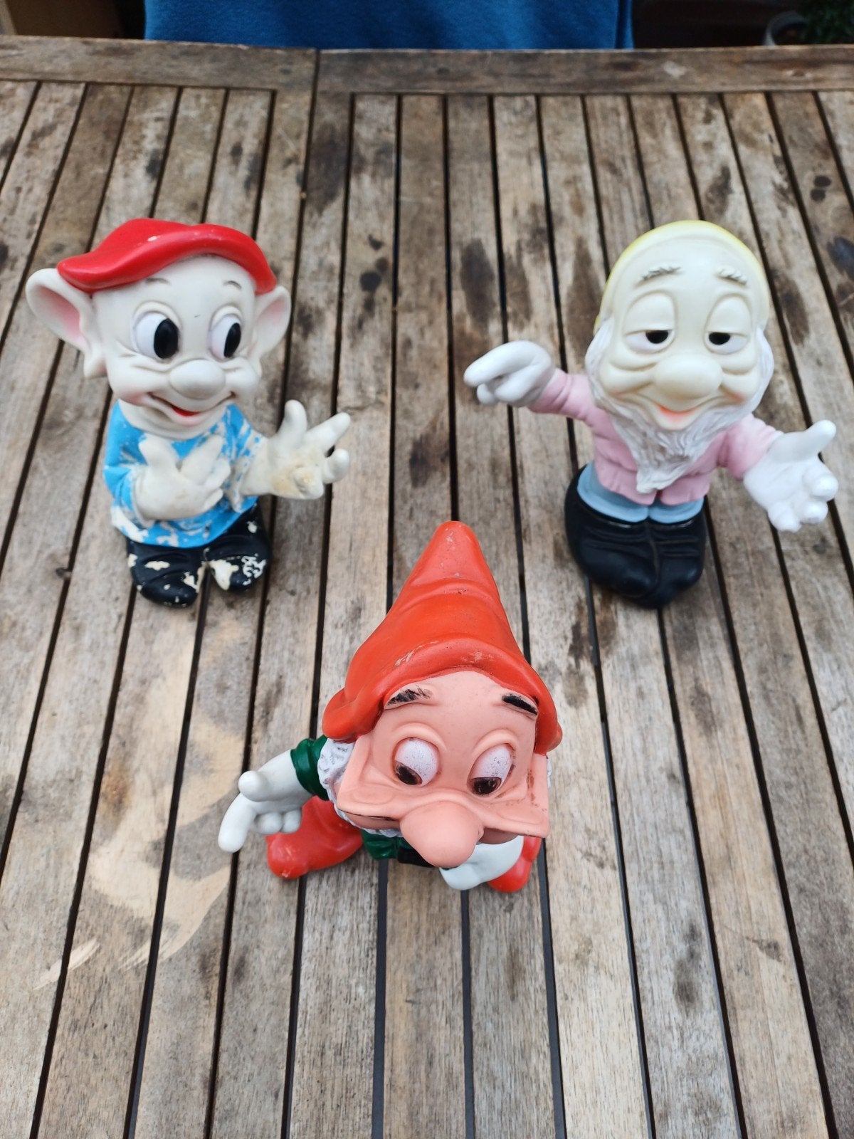 Disney figuren, Ophalen